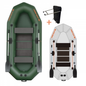 Čln Kolibri K 290 T profi - lamelová podlaha + držiak motora