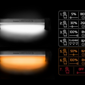 Svetlo do bivaku Delphin LightBar s ovládačom