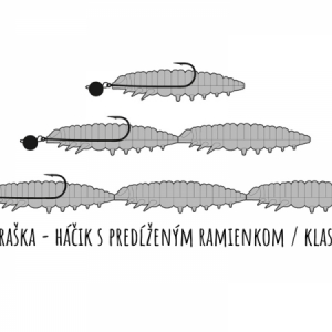 Libra Lures Larva Multi 5x25 - cesnak
