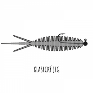 Libra Lures Turbo Worm 56 - krill